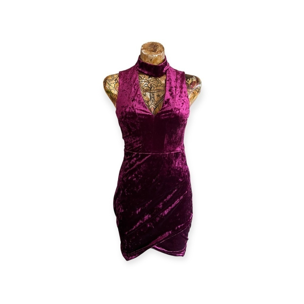 B Darlin red soft bodycon dress Sz 3 / 4 small  sleeveless cocktail party